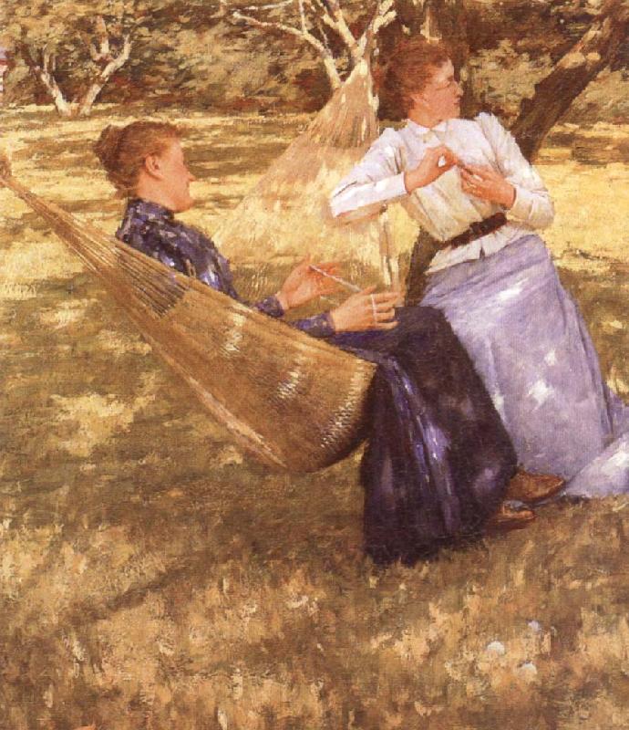 Henry Herbert La Thangue In the Orchard oil painting picture